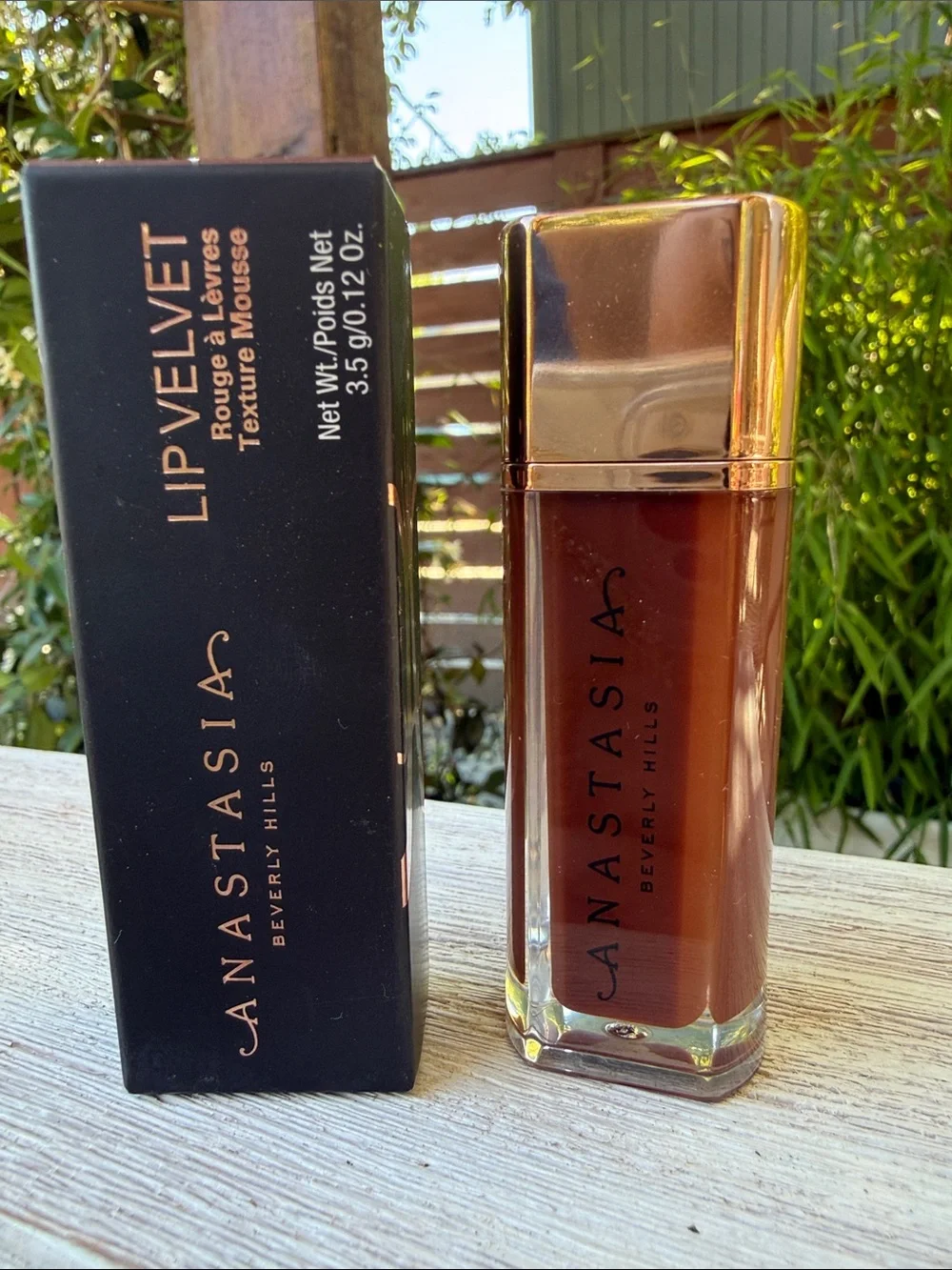 Anastasia Beverly Hills Lip Velvet Liquid Lipstick — Rich Brown Shade